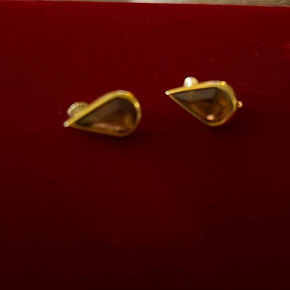 Vintage Christian Dior Signed  Earrings - Picture 1 of 2